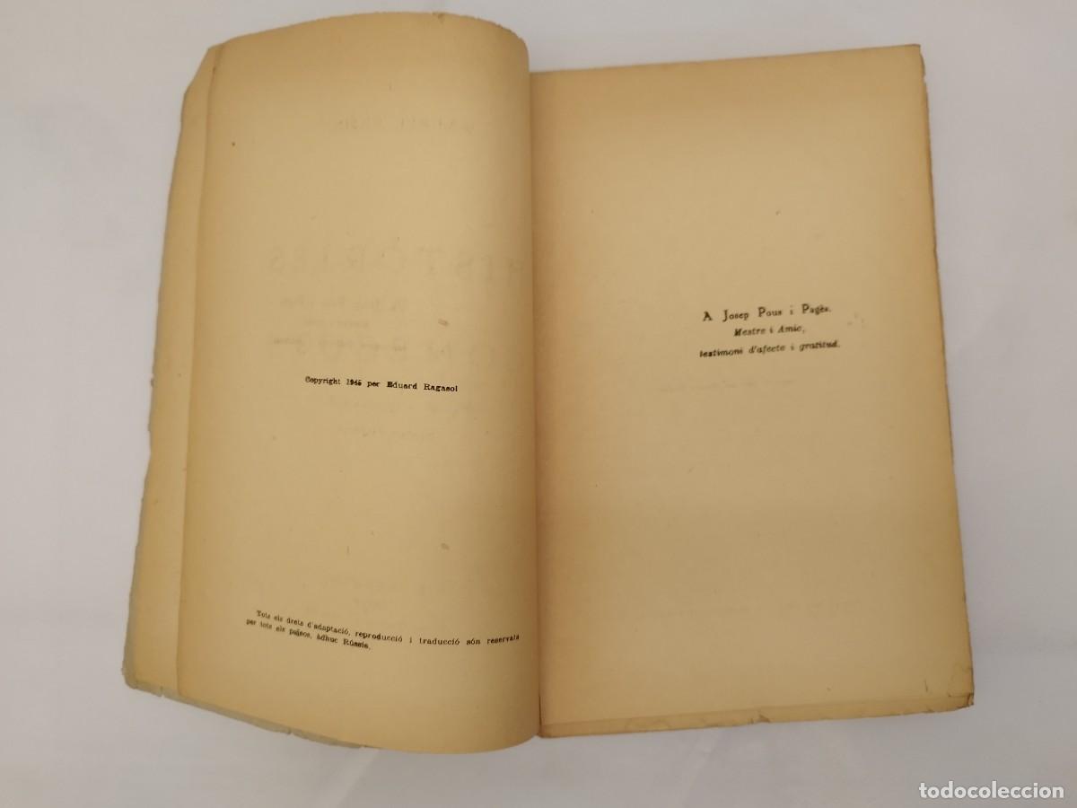 Libros de segunda mano: Histories de coneguts. Rafael Tasis. E. Ragasol, 1945. Dedicatoria autor. - Foto 3