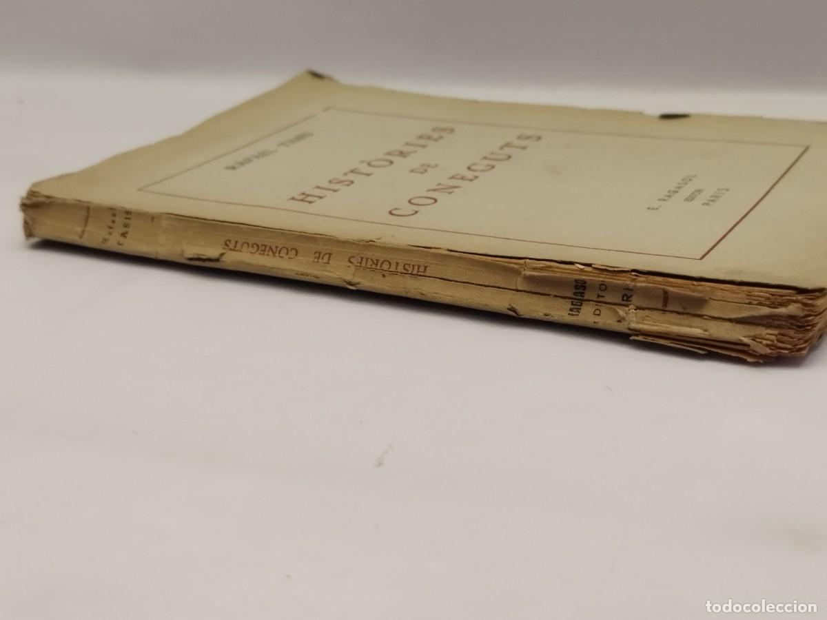 Libros de segunda mano: Histories de coneguts. Rafael Tasis. E. Ragasol, 1945. Dedicatoria autor. - Foto 15