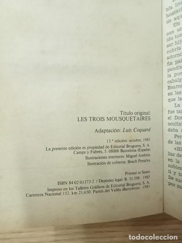 Libros de segunda mano: los tres mosqueteros Alejandro Dumas - Foto 4