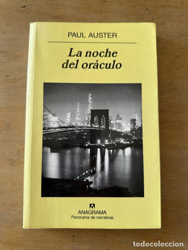 Libros de segunda mano: La noche del oraculo - Auster, Paul - Foto 2