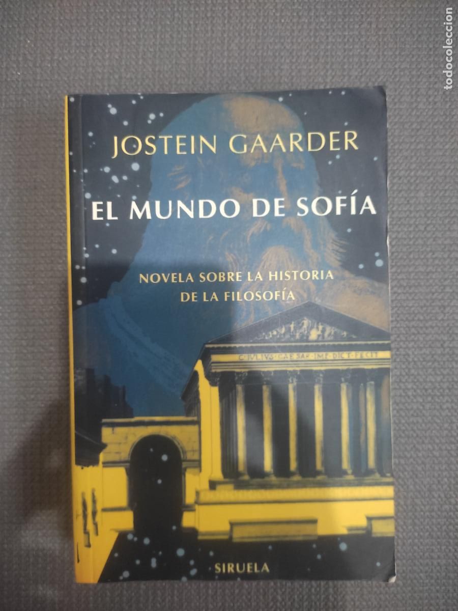 Libros de segunda mano: El mundo de Sof&iacute;a, Jostein Gaarder, ed. Siruela - Foto 1