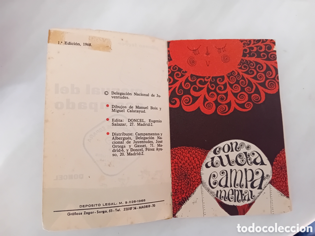 Libri di seconda mano: Manual del acampado. - exploradores de espa&ntilde;a-Alfonso Ferrer Primera edici&oacute;n 1969