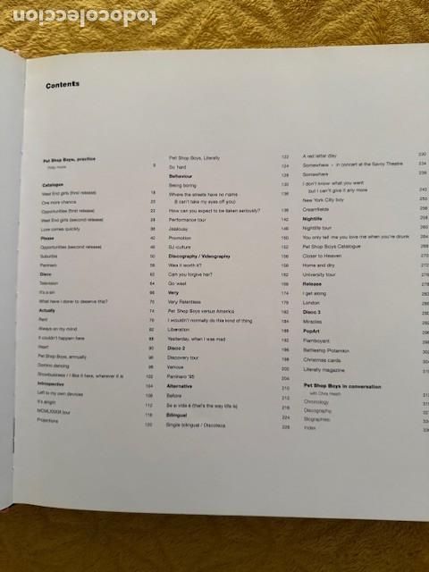 Libros de segunda mano: PET SHOP BOYS - CATALOGUE - LIBRO - Foto 4