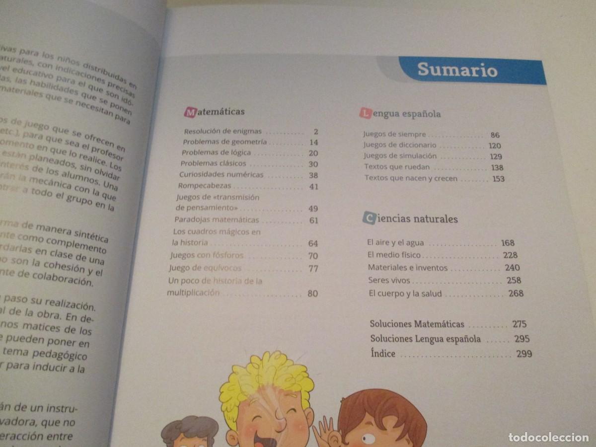 Libros de segunda mano: APRENDER JUGANDO. Propuestas did&aacute;cticas para educaci&oacute;n primaria W37510 - Foto 3