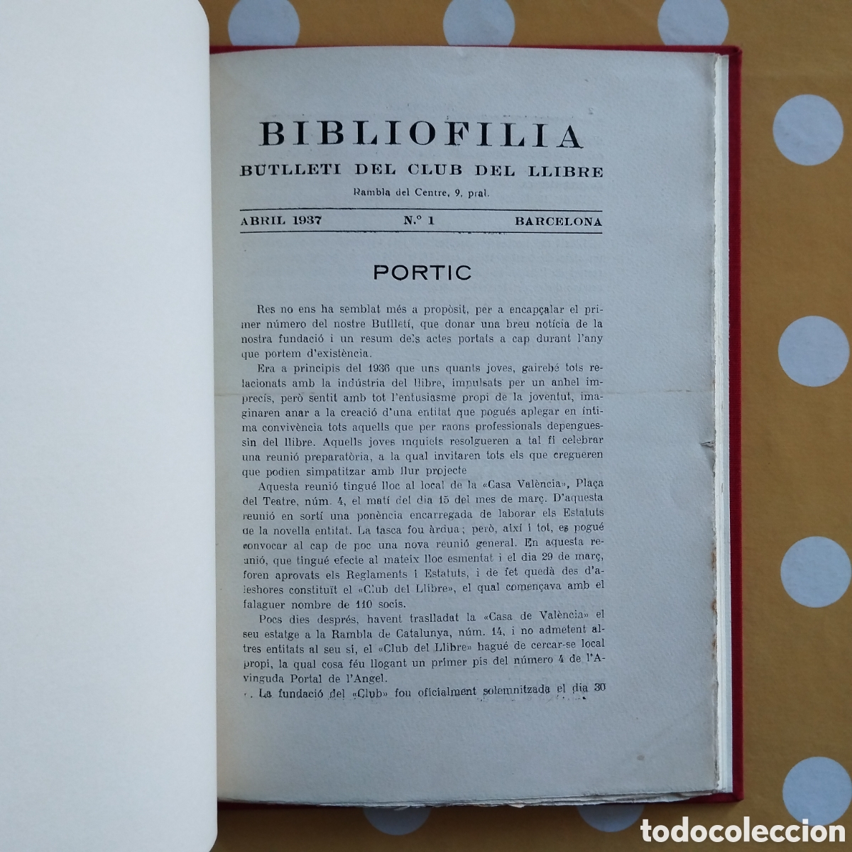 Libros de segunda mano: 1937 BIBLIOFILIA BUTLLET&Iacute; DEL CLUB DEL LLIBRE 1-3 COL&middot;LECCI&Oacute; COMPLETA