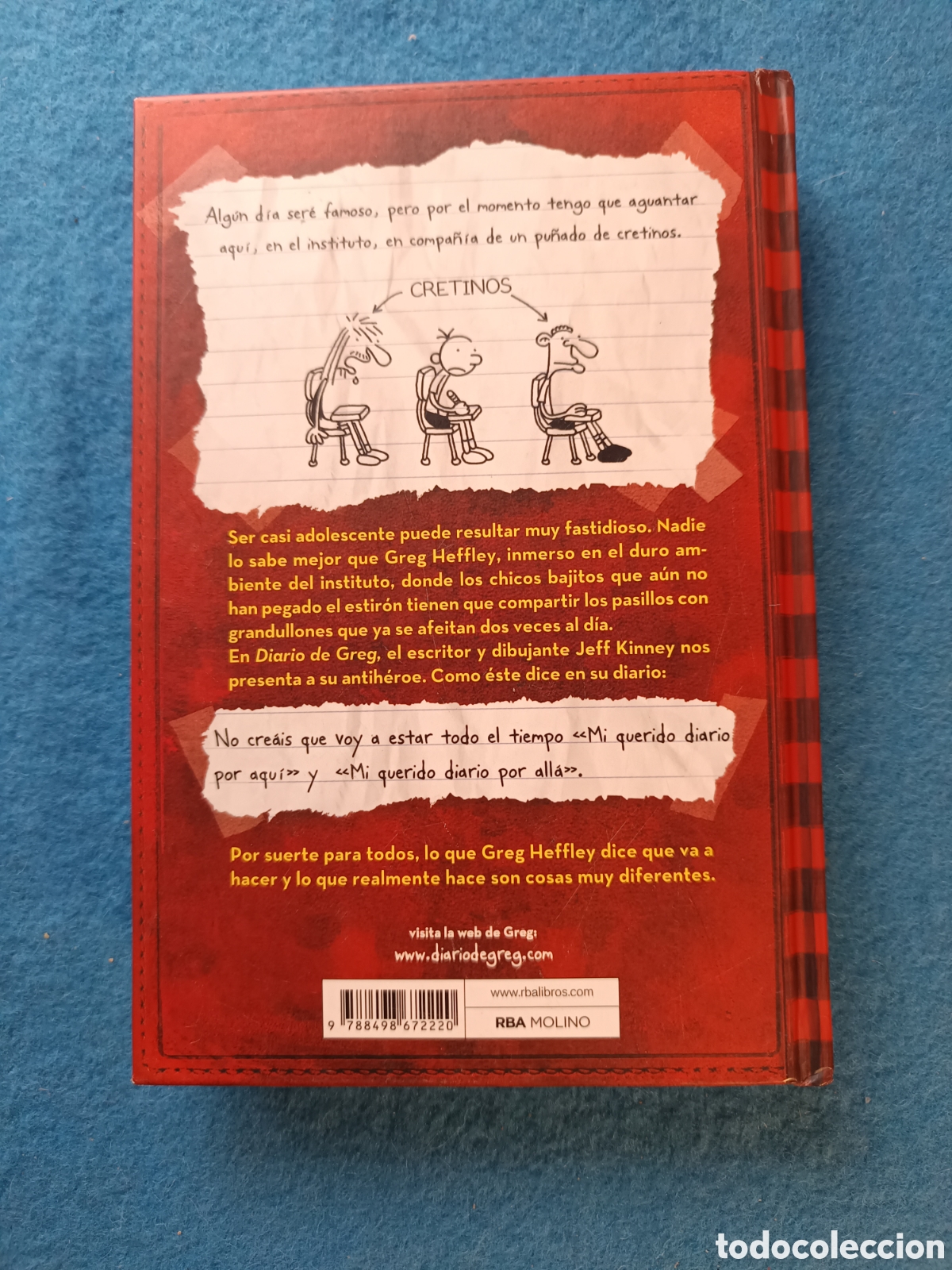 Libros de segunda mano: DIARIO DE GREG (UN PRINGAO TOTAL) - KEFF KINNEY - RBA - Foto 2