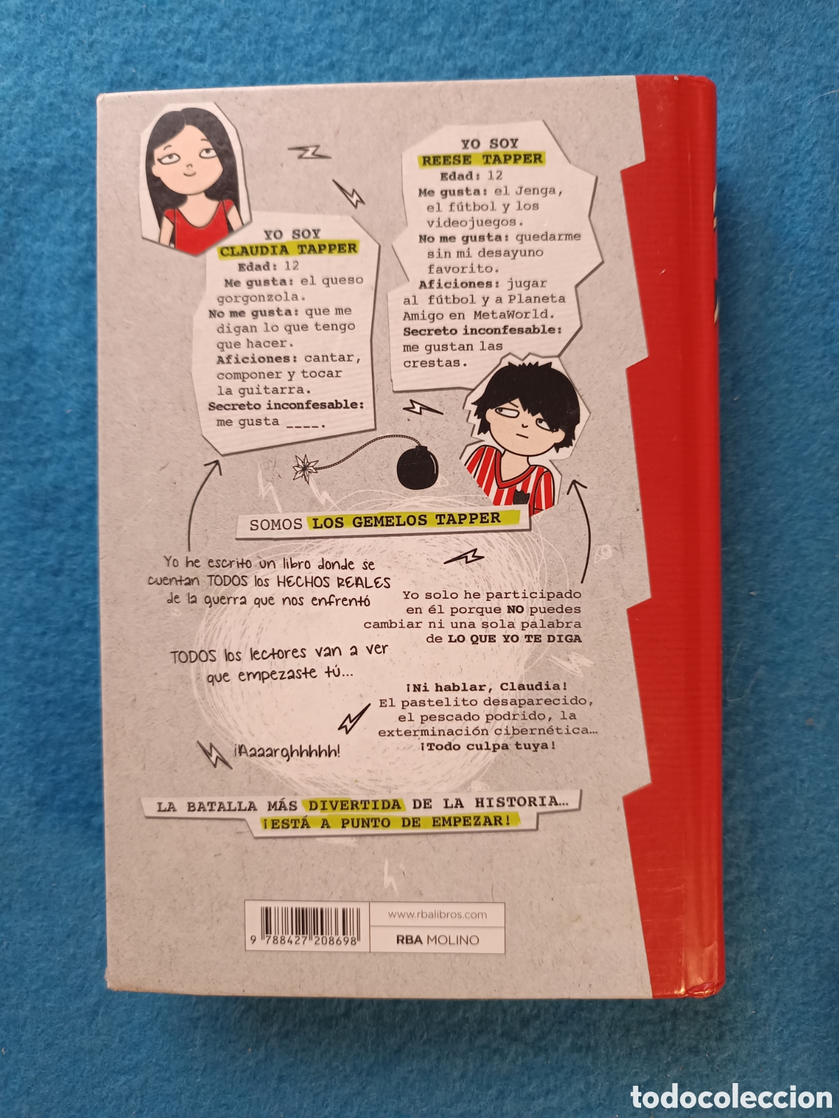 Libros de segunda mano: Los gemelos Tapper se declaran la guerra - Foto 2