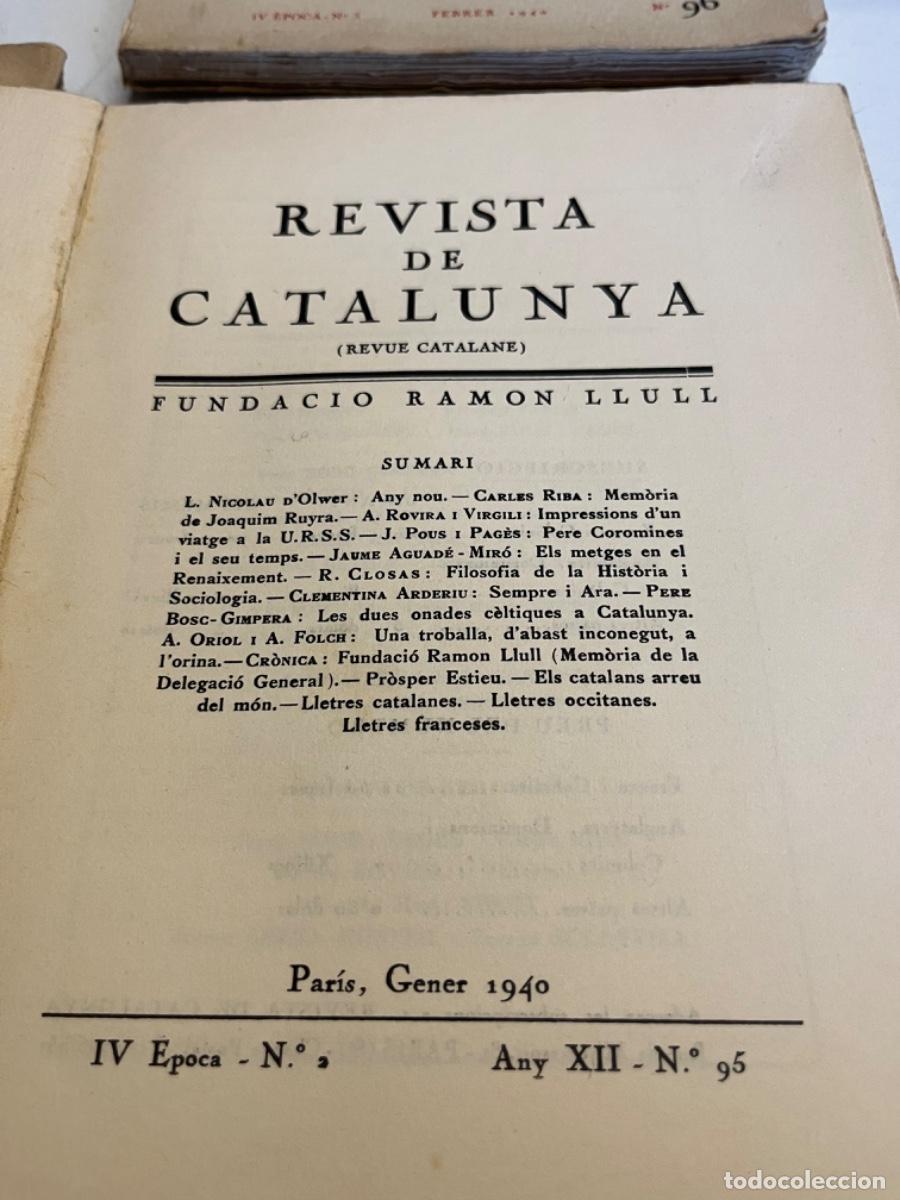Libros de segunda mano: Revista de Catalunya (3 n&uacute;meros; 90, 95 y 96) - Foto 4
