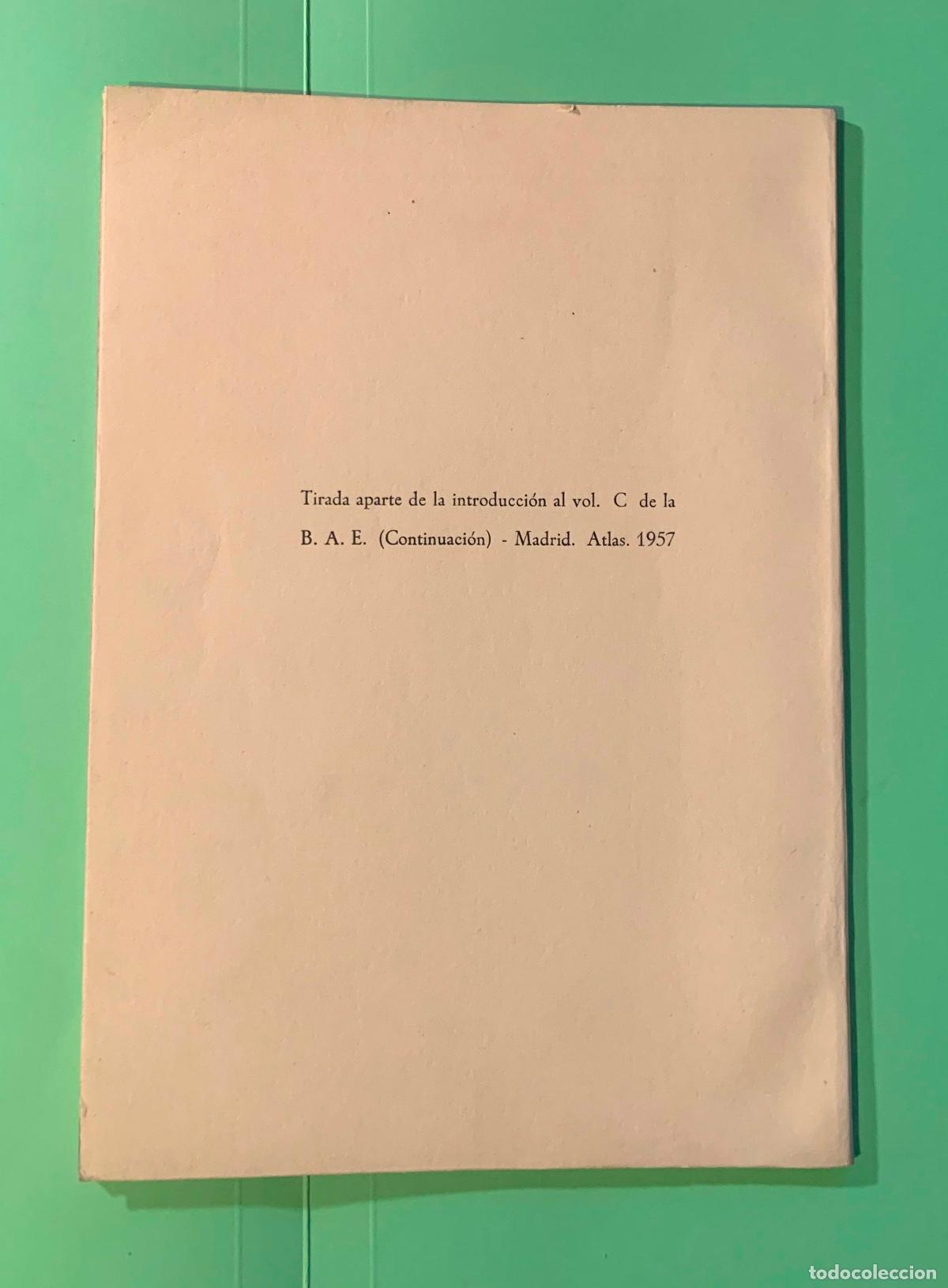 Libros de segunda mano: INTRODUCCI&Oacute;N A LAS OBRAS COMPLETAS DEL DUQUE DE RIVAS (Jorge Campos; Madrid, 1957) &iexcl;Original! - Foto 3