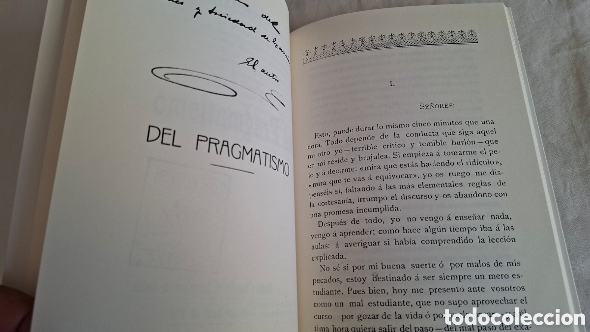 Libros de segunda mano: DEL PRAGMATISMO. Jos&eacute; M&deg; Izquierdo - Foto 4