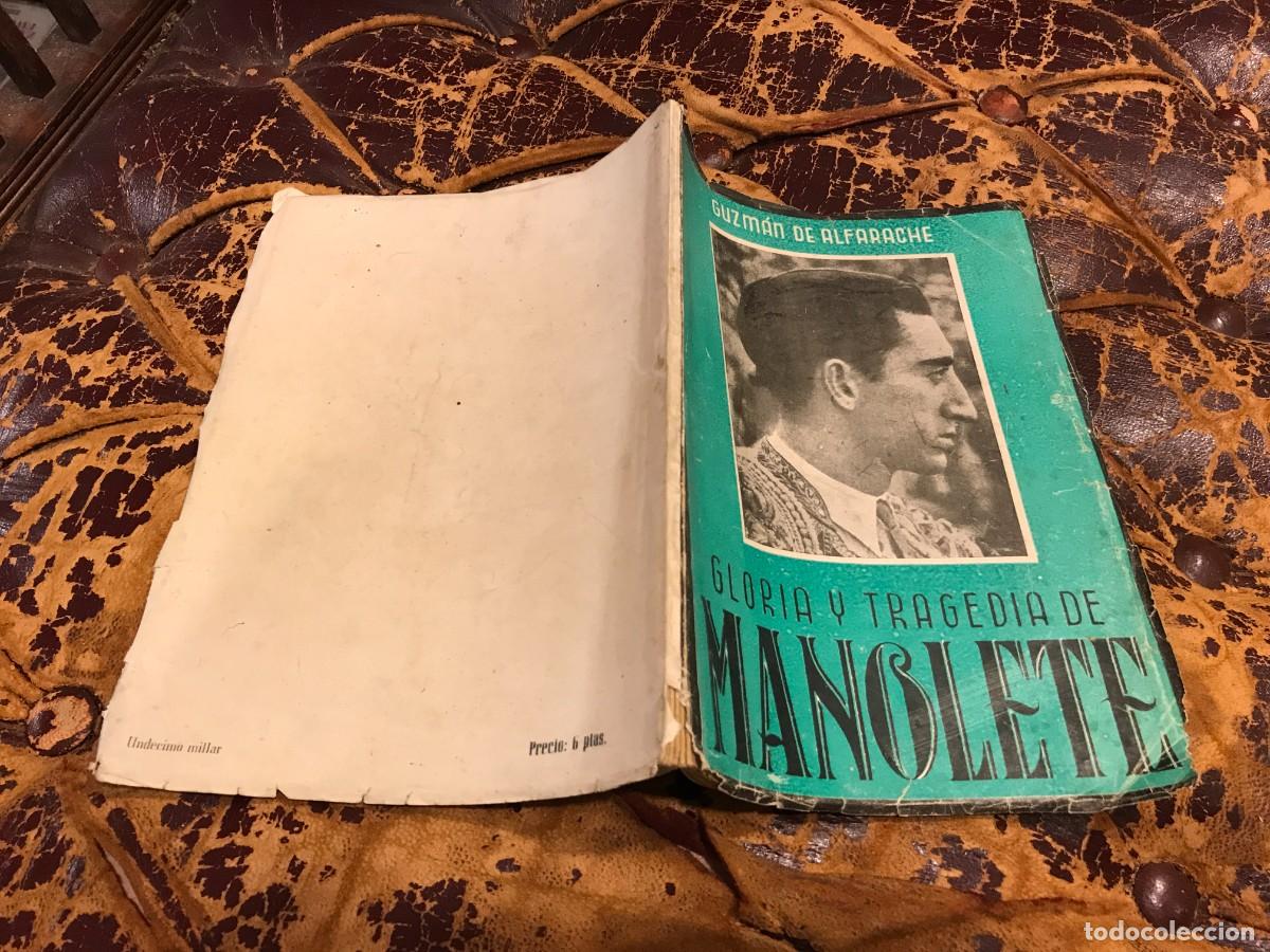 Libros de segunda mano: GUZM&Aacute;N DE ALFARACHE. GLORIA Y TRAGEDIA DE MANOLETE. 1947 - Foto 1