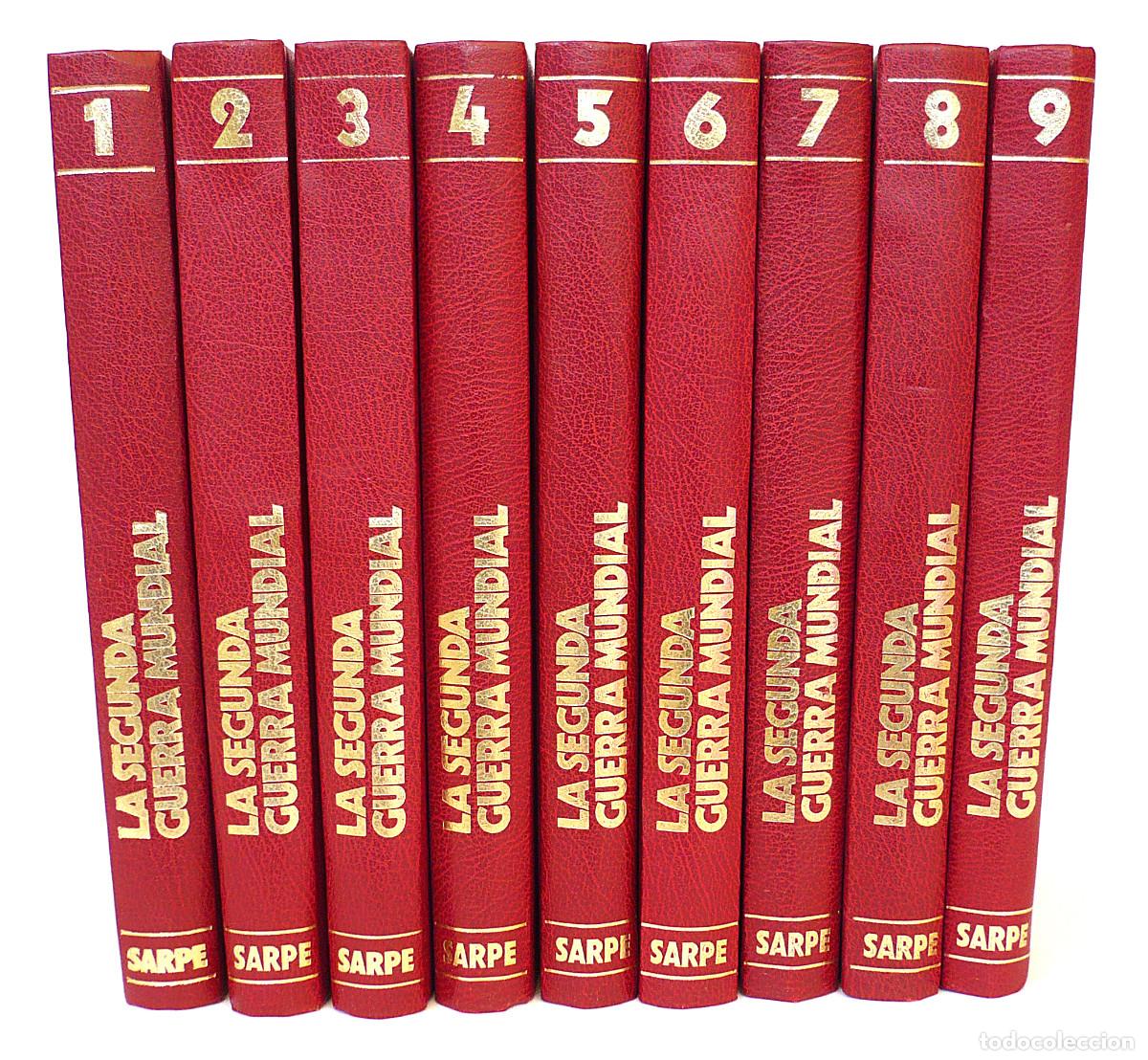 Libros de segunda mano: La segunda guerra mundial, 9 tomos - Foto 1