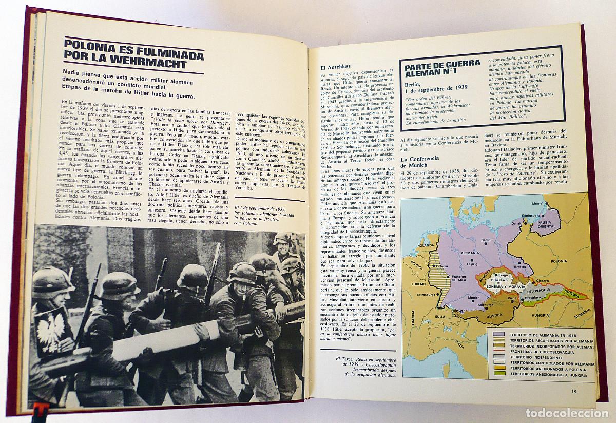 Libros de segunda mano: La segunda guerra mundial, 9 tomos - Foto 10