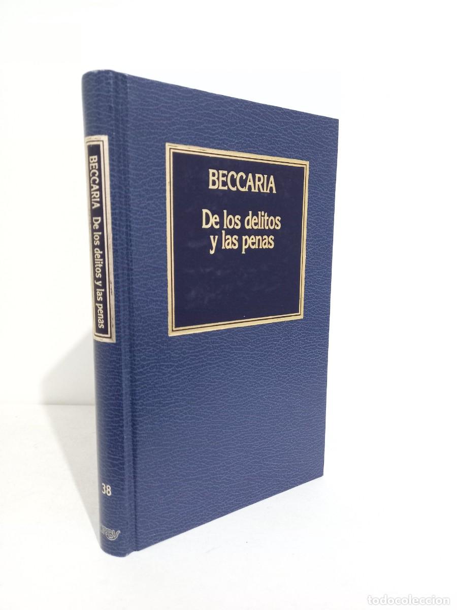 Libros de segunda mano: BECCARIA. De los delitos y las penas. Ediciones Orbis - Foto 1