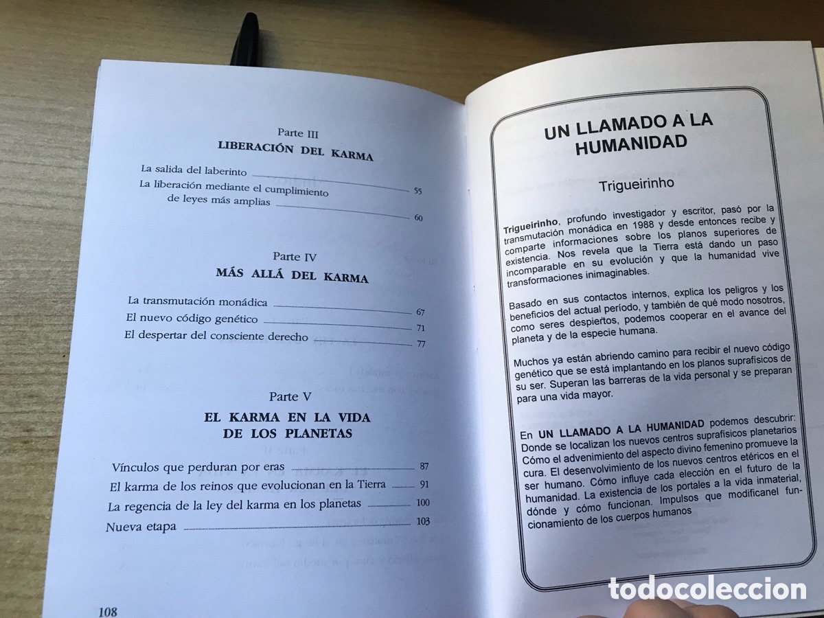 Libros de segunda mano: M&aacute;s all&aacute; del karma. Trigueirinho. Kier - Foto 6