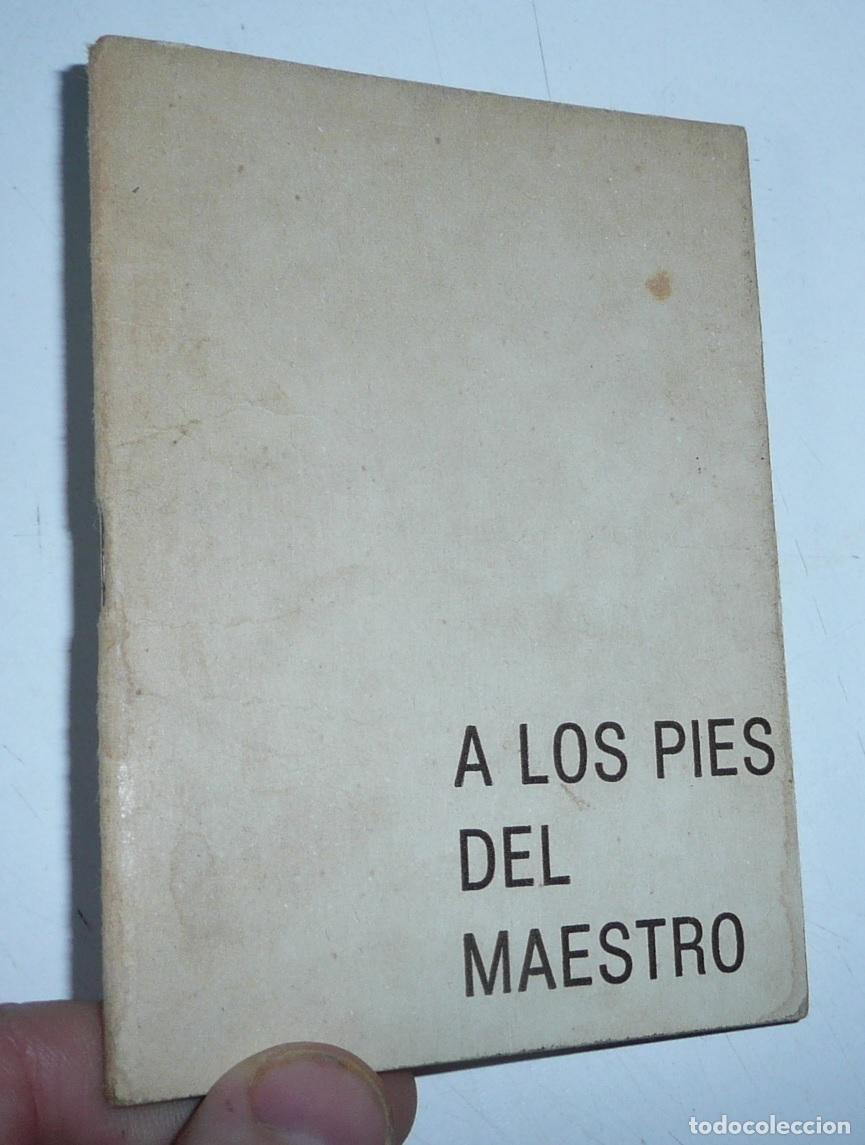 Libros de segunda mano: A los pies del maestro - Jeddu Krishnamurti (Teosof&iacute;a) - Foto 1