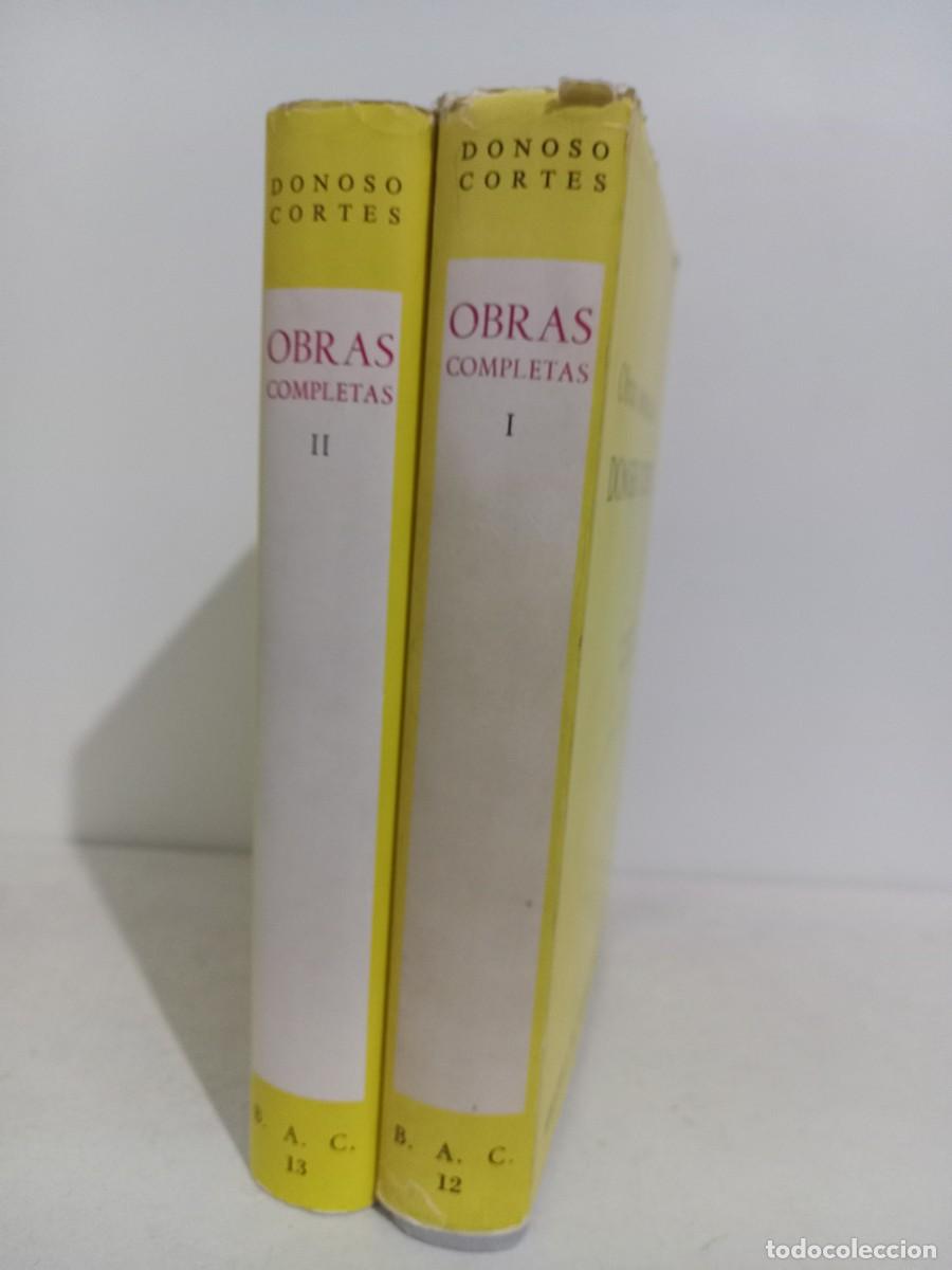 Libros de segunda mano: OBRAS COMPLETAS de Donoso Cort&eacute;s. Dos tomos. B.A.C. 1970 - Foto 2