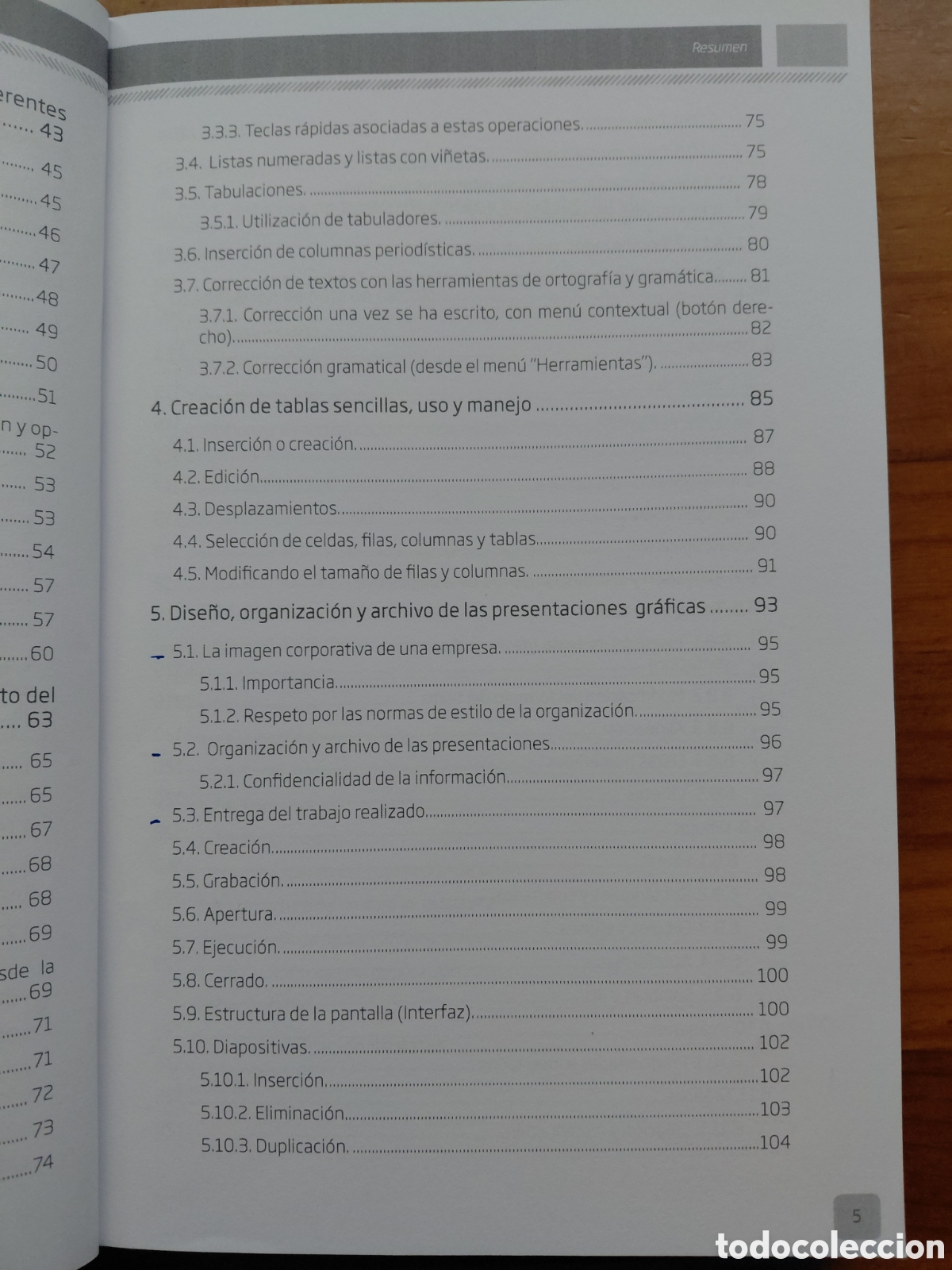 Libros de segunda mano: MF0974, TRATAMIENTO DE DATOS, TEXTOS Y DOCUMENTACI&Oacute;N - Foto 5