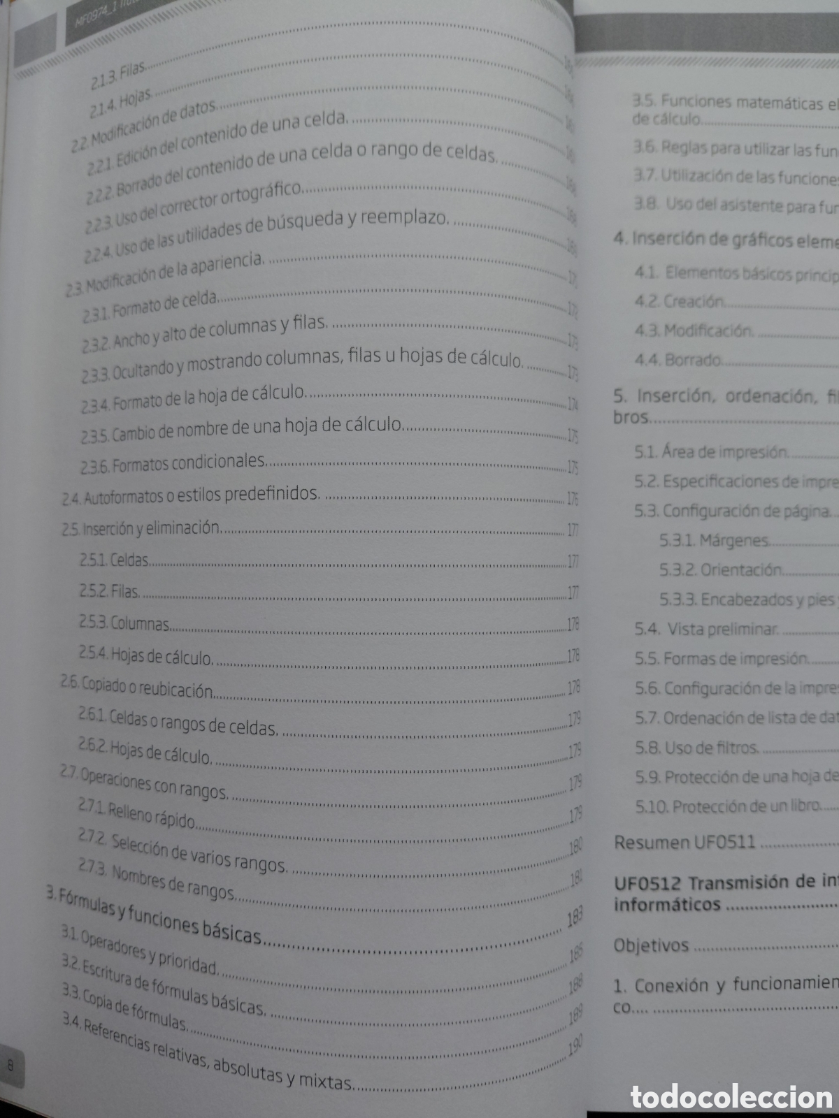 Libros de segunda mano: MF0974, TRATAMIENTO DE DATOS, TEXTOS Y DOCUMENTACI&Oacute;N - Foto 8