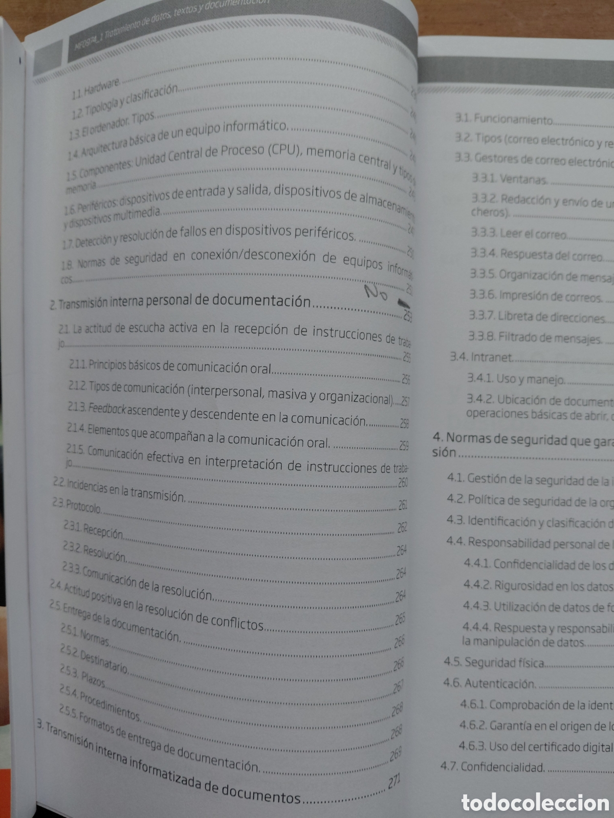 Libros de segunda mano: MF0974, TRATAMIENTO DE DATOS, TEXTOS Y DOCUMENTACI&Oacute;N - Foto 10