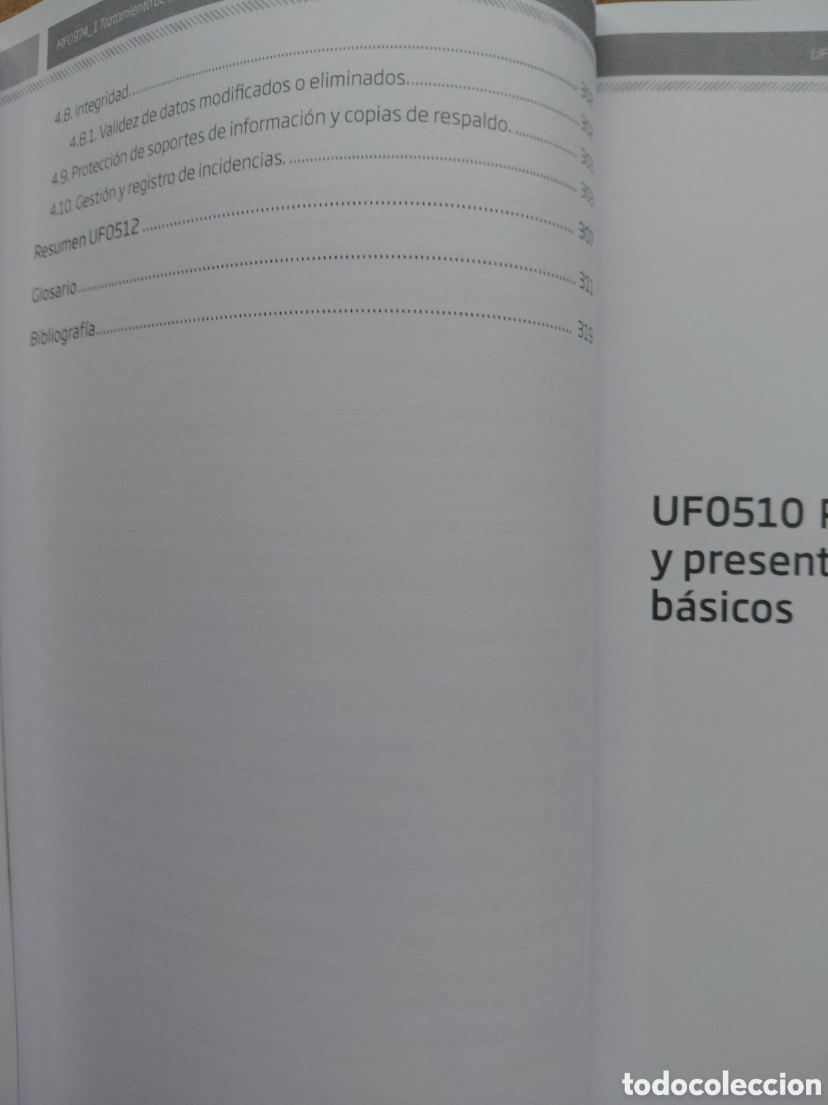 Libros de segunda mano: MF0974, TRATAMIENTO DE DATOS, TEXTOS Y DOCUMENTACI&Oacute;N - Foto 12