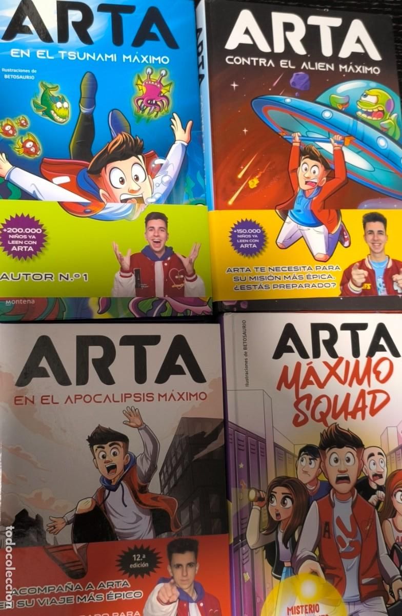 Libros de segunda mano: Arta Game (Cuatro libros). - Foto 1