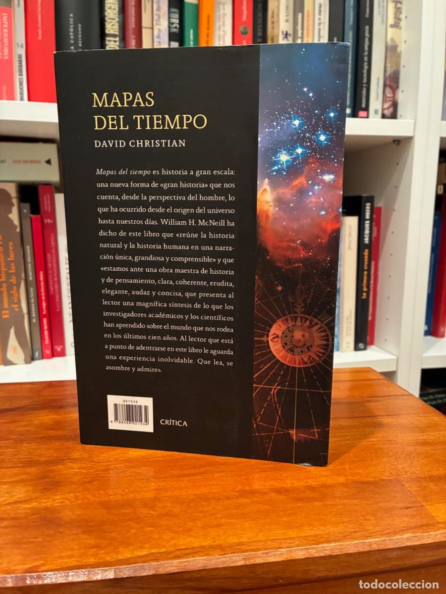 Libros de segunda mano: Mapas de tiempo. David Christian . Cr&iacute;tica. - Foto 2
