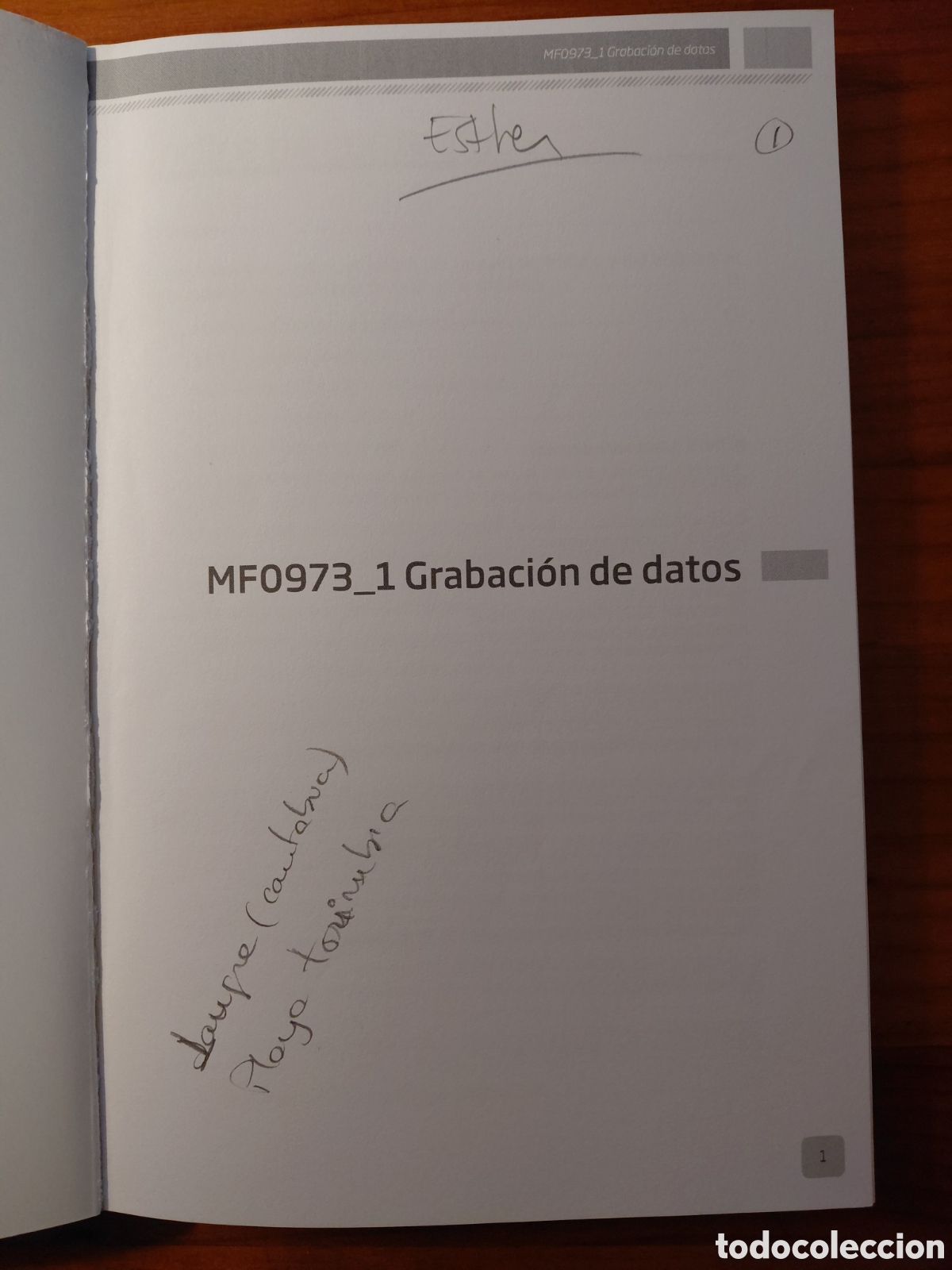 Libros de segunda mano: MF0973_1: GRABACI&Oacute;N DE DATOS, ANDAVIRA EDITORA - Foto 2