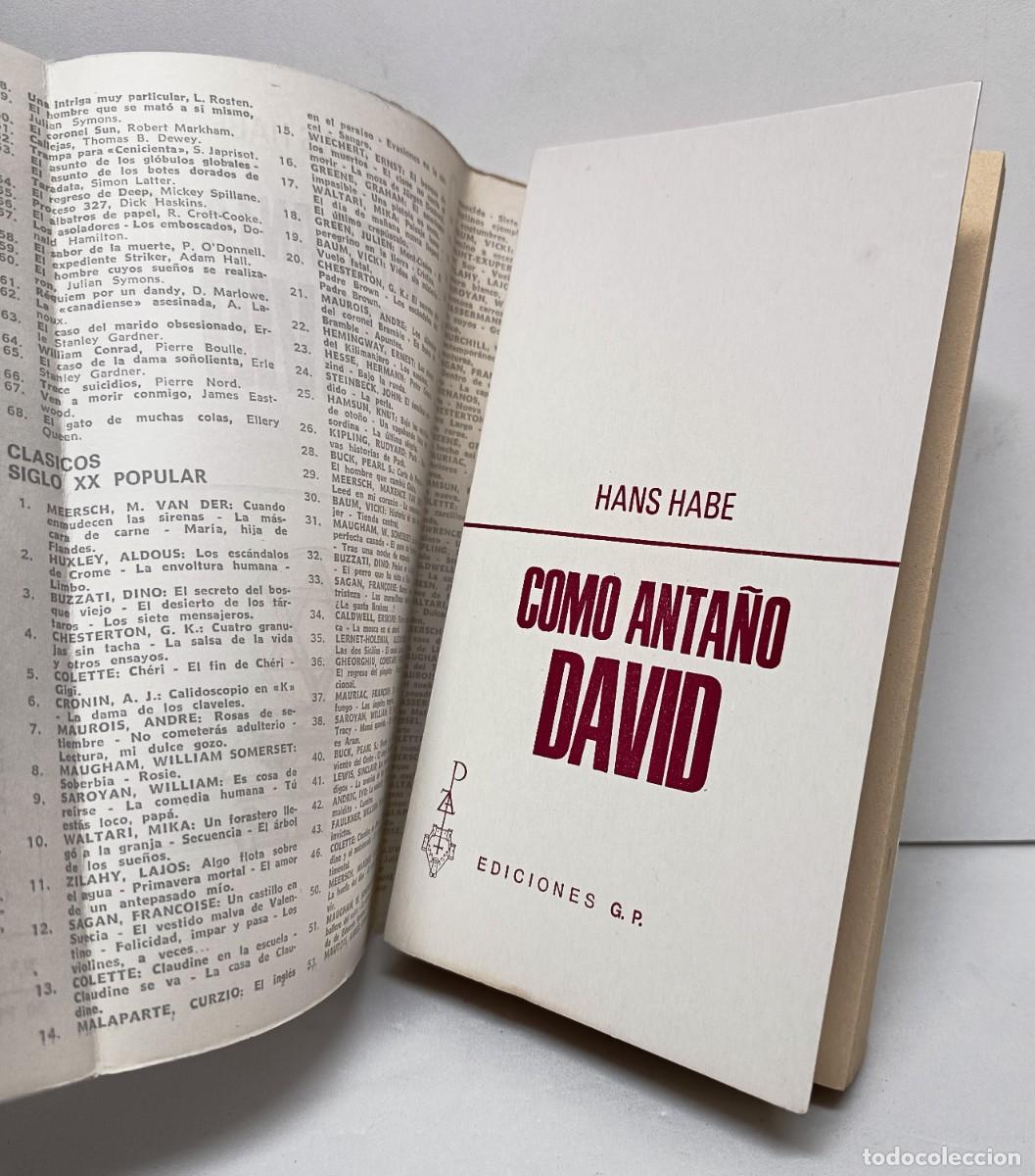 Libros de segunda mano: Habe, H.: COMO ANTA&Ntilde;O DAVID. Plaza y Jan&eacute;s 1971 - Foto 3