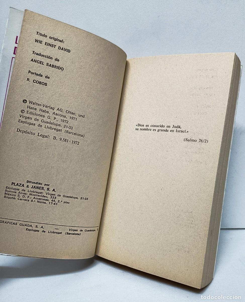 Libros de segunda mano: Habe, H.: COMO ANTA&Ntilde;O DAVID. Plaza y Jan&eacute;s 1971 - Foto 4