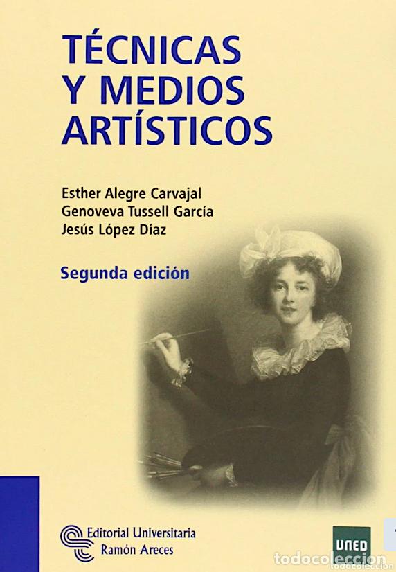 Libros de segunda mano: T&eacute;cnicas y medios art&iacute;sticos (UNED) Nuevo - Foto 3