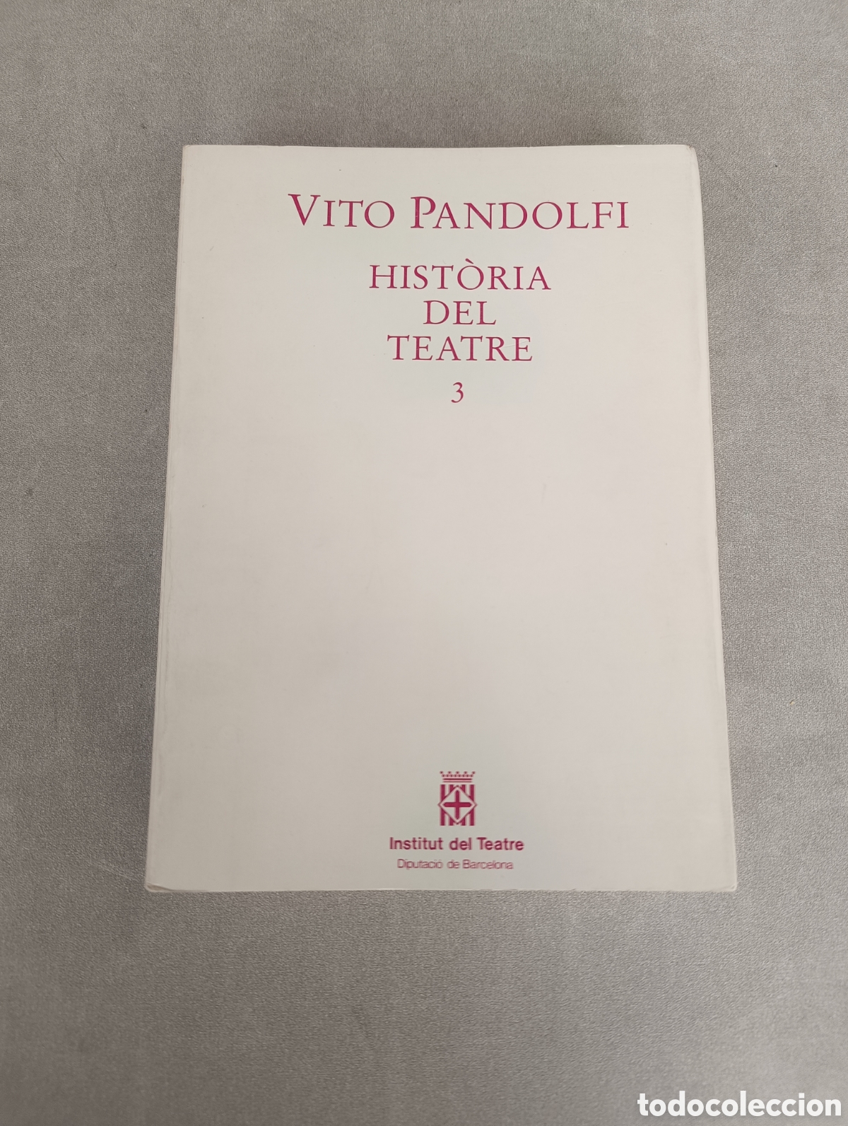 Libros de segunda mano: HIST&Ograve;RIA DEL TEATRE. VITO PANDOLFI. INSTITUT DEL TEATRE. - Foto 11