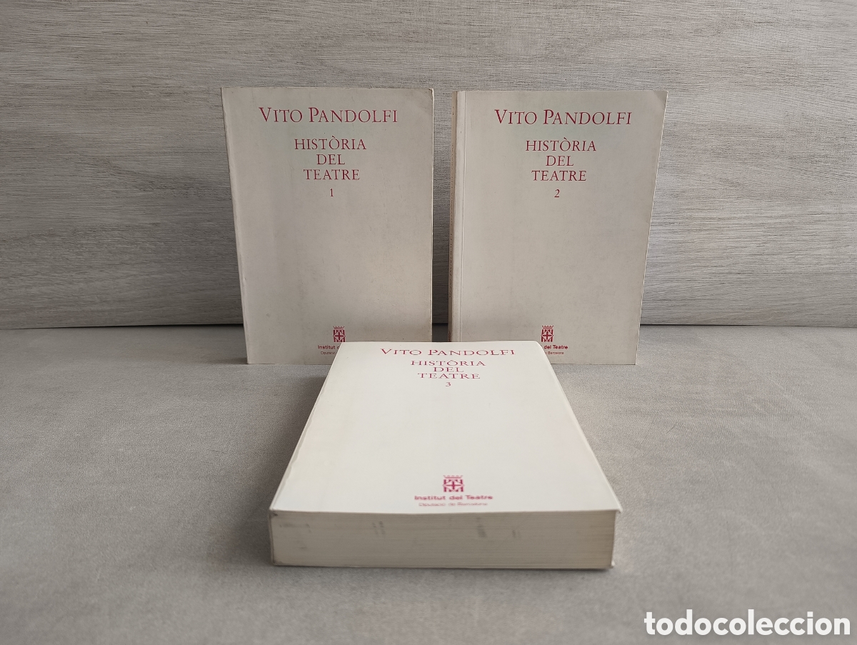 Libri di seconda mano: HIST&Ograve;RIA DEL TEATRE. VITO PANDOLFI. INSTITUT DEL TEATRE.
