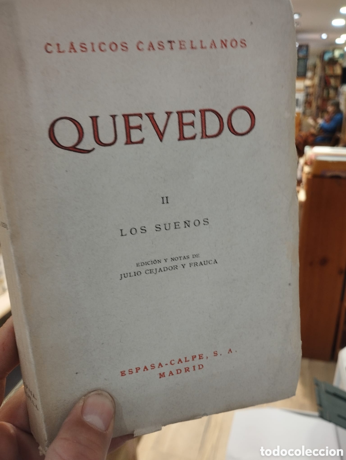 Libros de segunda mano: Los Sue&ntilde;os II - Quevedo - Foto 1