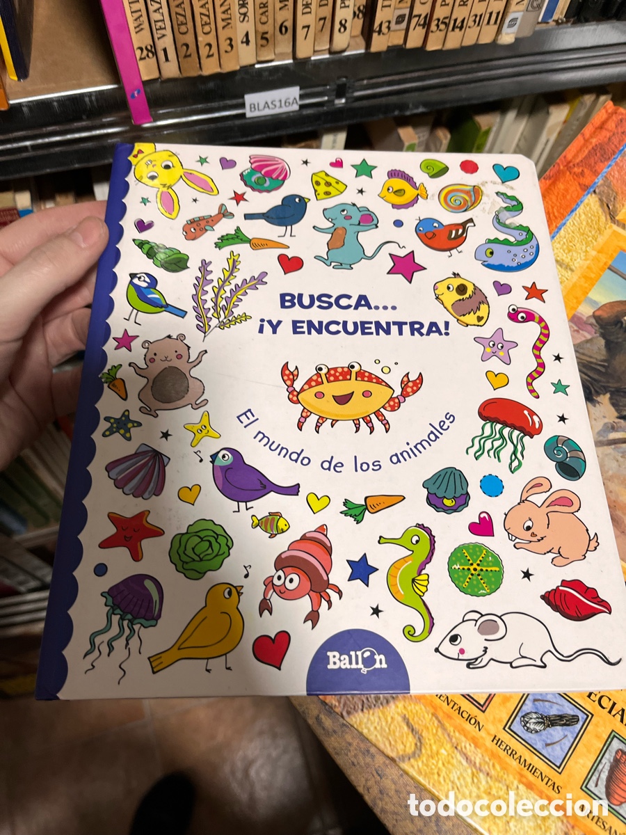 Libros de segunda mano: Blas16A El mundo de los animales - Busca... &iexcl;Y encuentra!- 9789463075077