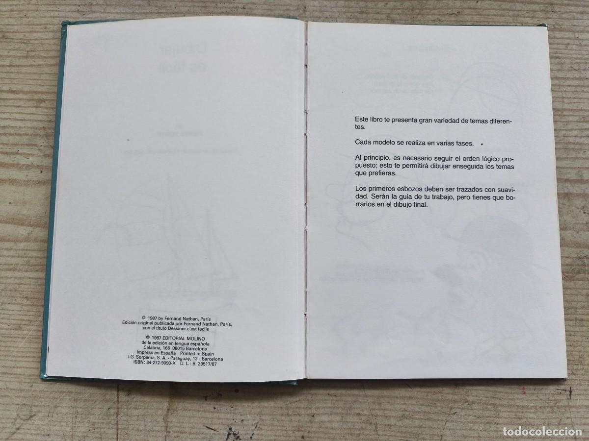 Libros de segunda mano: Dibujar Es Facil - 1987 - Editorial Molino - Foto 3