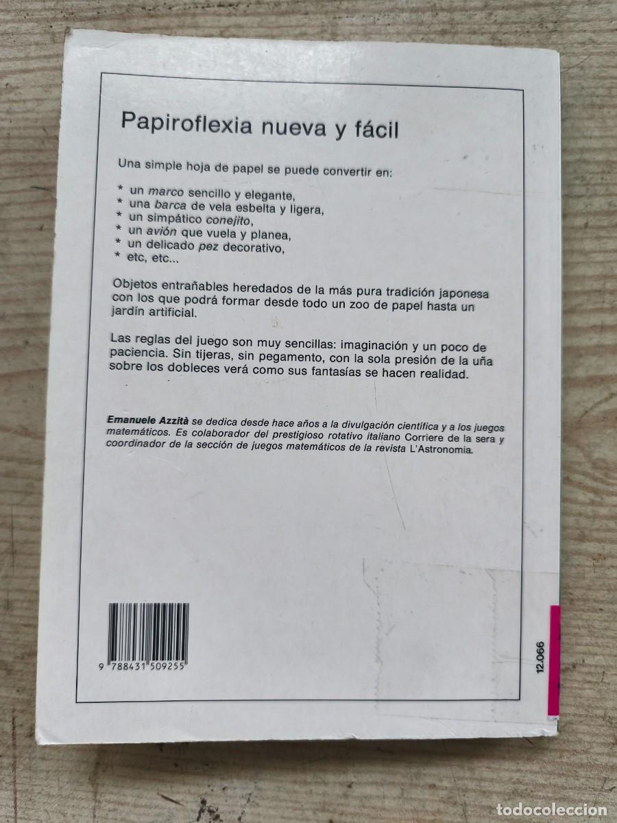 Libros de segunda mano: Papiroflexia Nueva Y Facil - 1991 - Editorial De Vecchi - Foto 5
