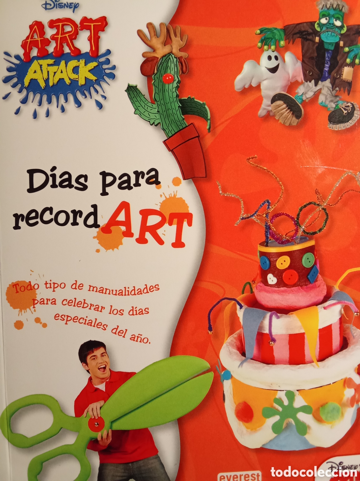 Libros de segunda mano: ART ATTACK (Disney) dias para recordART - Foto 1