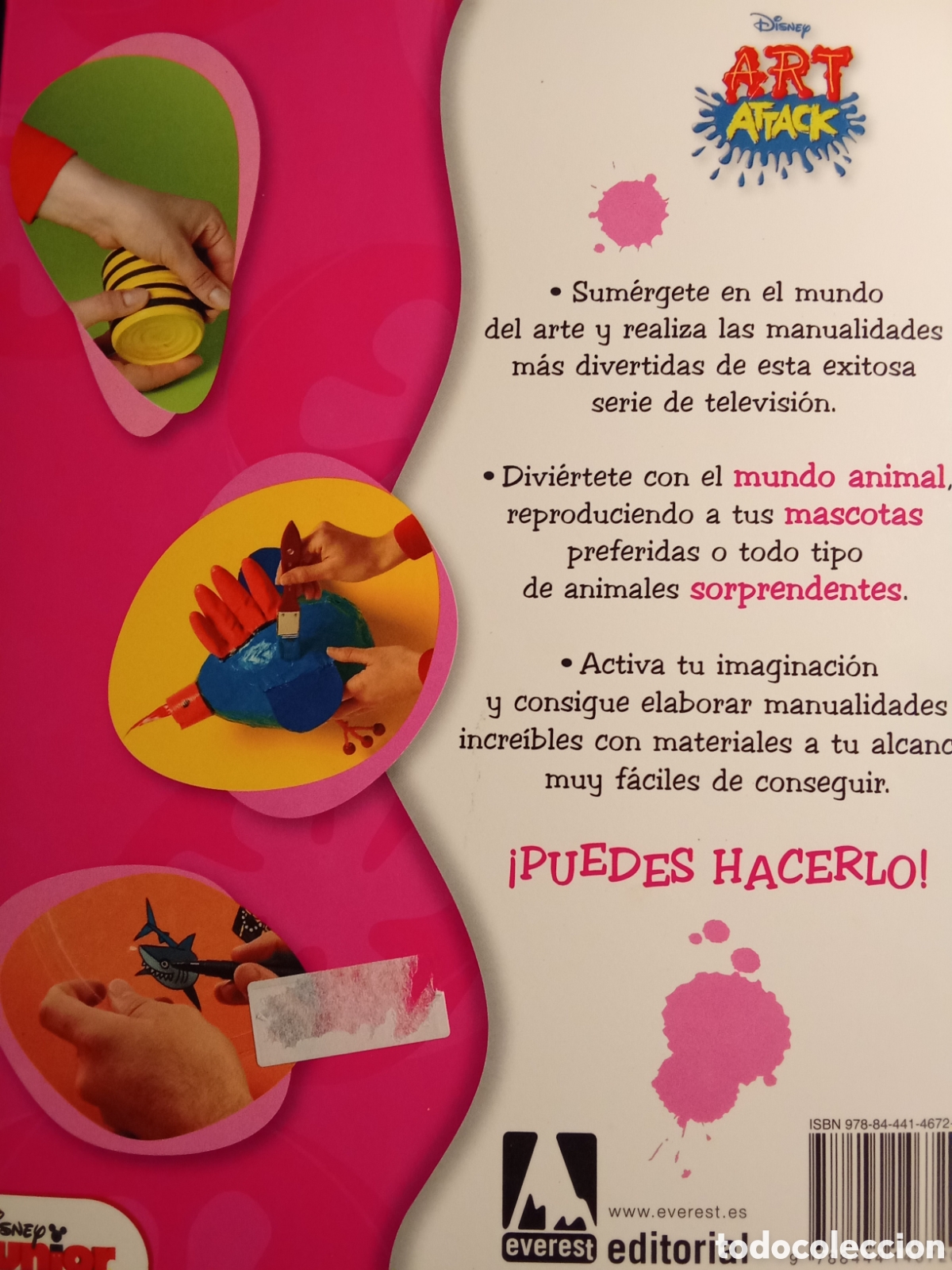 Libros de segunda mano: ART ATTACK (Disney) AnimalART - Foto 2