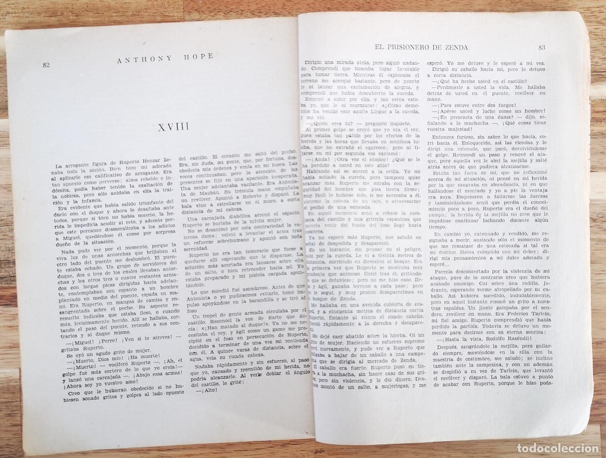 Libros de segunda mano: EL PRISIONERO DE ZENDA - Anthony Hope - AMELLER Editor - Foto 4