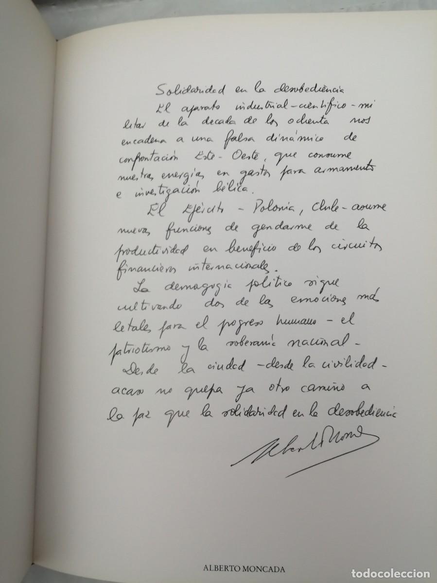Libros de segunda mano: Canto a la paz (Primera edici&oacute;n, tapa dura) - Foto 5