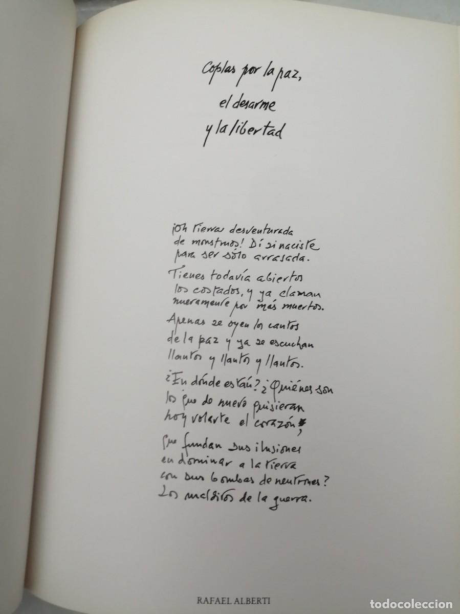 Libros de segunda mano: Canto a la paz (Primera edici&oacute;n, tapa dura) - Foto 12