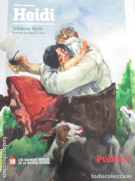Libros de segunda mano: Heidi. Los grandes t&iacute;tulos de la novela juvenil 18