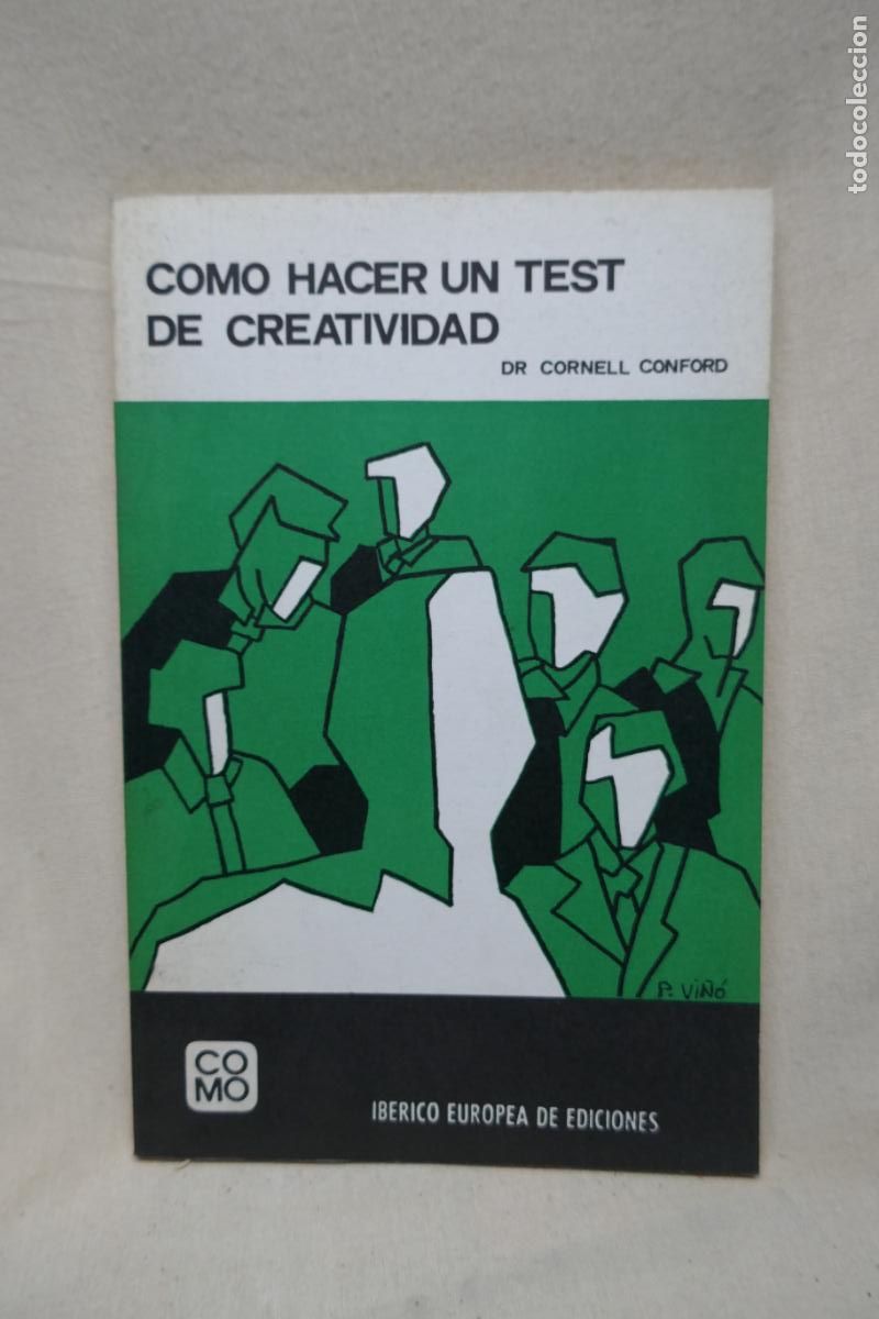 Libros de segunda mano: COMO HACER UN TEST DE CREATIVIDAD - CORNELL CONFORD - Foto 1