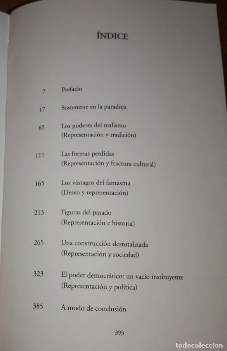 Libros de segunda mano: NELLY SCHNAITH - PARADOJAS DE LA REPRESENTACI&Oacute;N - CAF&Eacute; CENTRAL, 1999 - Foto 2
