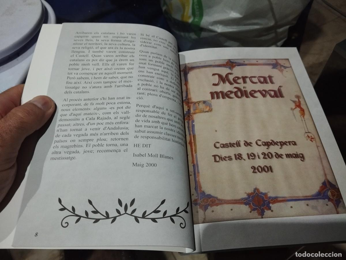 Libros de segunda mano: MERCAT MEDIEVAL DE CAPDEPERA PREGONS 2000 - 2020 PALMA DE MALLORCA - Foto 5