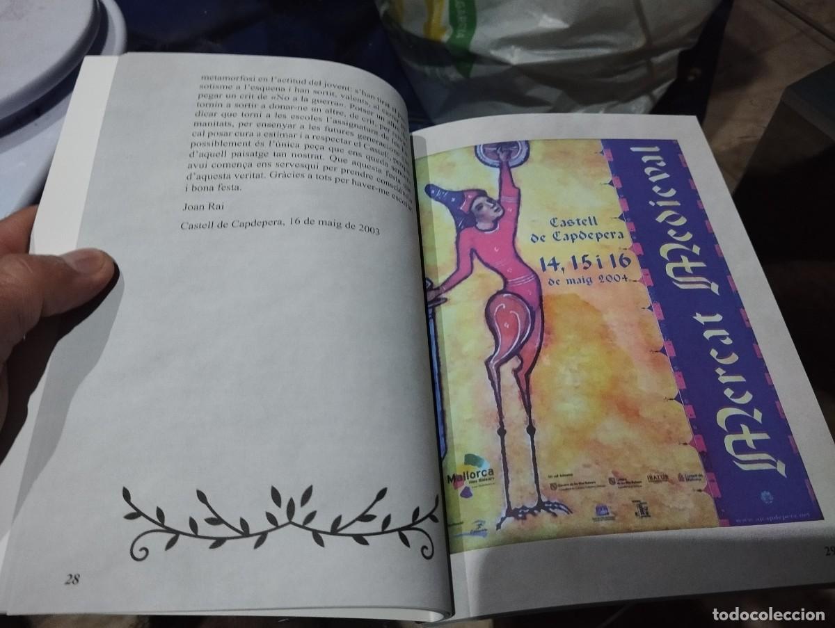 Libros de segunda mano: MERCAT MEDIEVAL DE CAPDEPERA PREGONS 2000 - 2020 PALMA DE MALLORCA - Foto 8