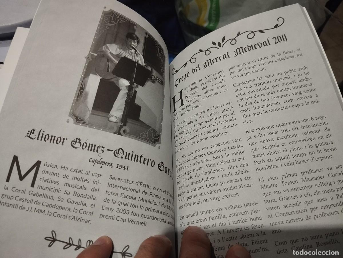 Libros de segunda mano: MERCAT MEDIEVAL DE CAPDEPERA PREGONS 2000 - 2020 PALMA DE MALLORCA - Foto 16