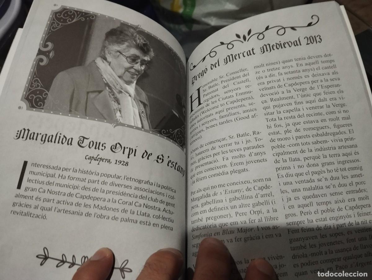 Libros de segunda mano: MERCAT MEDIEVAL DE CAPDEPERA PREGONS 2000 - 2020 PALMA DE MALLORCA - Foto 19