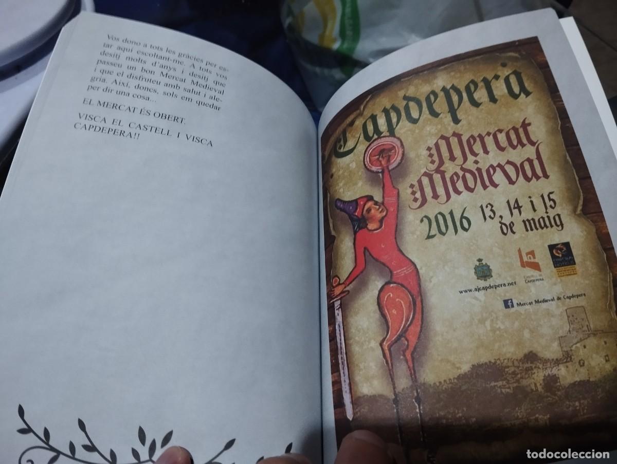Libros de segunda mano: MERCAT MEDIEVAL DE CAPDEPERA PREGONS 2000 - 2020 PALMA DE MALLORCA - Foto 21